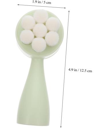Housoutil Face Brush Silica Gel Tool Pores 12.5X5X5CM Green - Buy Online on GoSupps.com