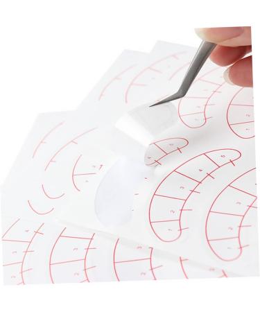 Gogogmee 20 Sheets Eyelash Eyelashes Positioning Stickers Eye Mapping Stickers Eyelashes Isolated Patches - Buy Online on GoSupps.com
