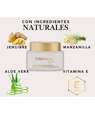 Crema Facial para Pieles Intolerantes FPS 15 50 g. / 1 76 oz. Terramar Brands - Buy Online on GoSupps.com