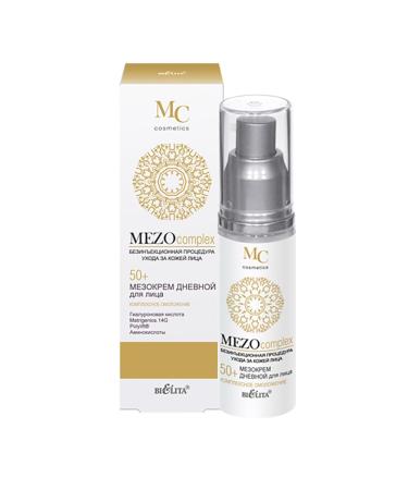 & Vitex MEZOcomplex Line Day Face Mezo Cream 50+ Complex Rejuvenation for All Skin Types for age 50+ 50 ml