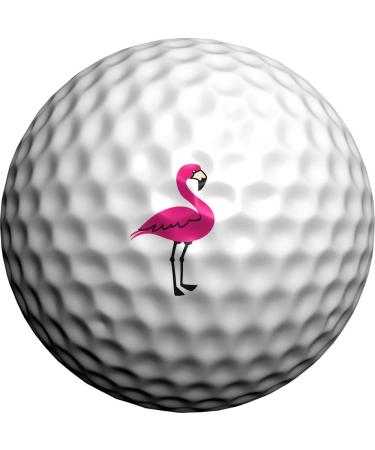 Golfdotz | Golf Ball Markers, Golf Accessories, Golf Ball Identity Marker Flamingo
