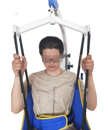 Portable Transfer Belt Handicap Commode Full Body Sling for Shower Home Lift Chairs Reusable Patient Lift Toileting Slings - Buy Online on GoSupps.com