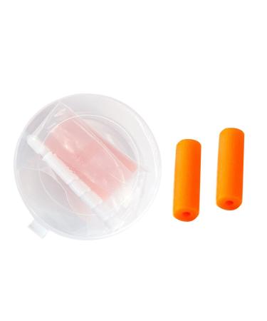 Yusheng Aligner Tray Seater Chewies - High quality silicone colorful orthodontic dental Chewies for Invisalign Aligner (6 colors) Orange Flavor