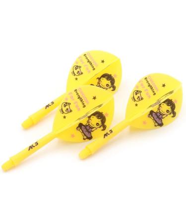 CUESOUL ROST Integrated Dart Shaft and Flights - Set of 3 pcs, Black Scorpion, Pear-Teardrop Shape - Buy Online on GoSupps.com
