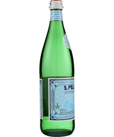 San Pellegrino Sparkling Natural Mineral Water 25.3-ounce glass bottles (Pack of 12) by San Pellegrino - Buy Online on GoSupps.com