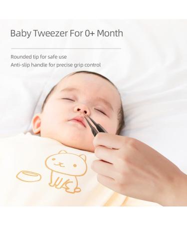 Baby Nail Clippers Set with Cute Case - Newborn Manicure Kit for New Mom Grooming Gift (Bronze+White) - Buy Online on GoSupps.com