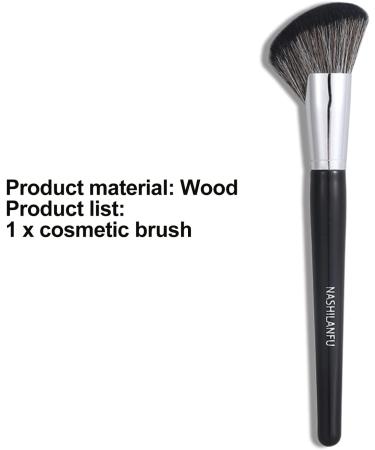 Worparsen 1Pc Bronzer Brush Easy Cleaning Contour Blending Makeup Brush Useful C - Buy Online on GoSupps.com