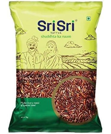 Sri Sri Tattva Red Rice 1 kg (Pack of 2) - Buy Online on GoSupps.com