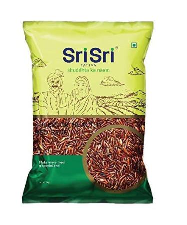 Sri Sri Tattva Red Rice 1 kg (Pack of 2)