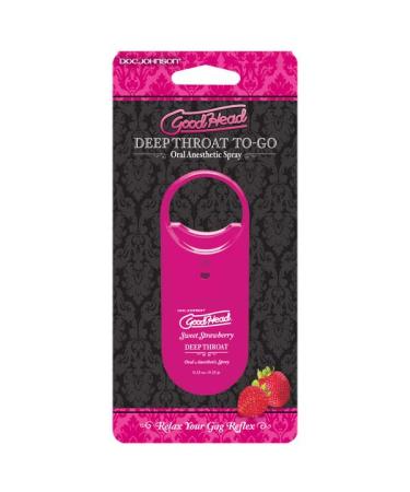 Adiva Intimates GOODHEAD DEEP Throat Spray to GO (Strawberry)