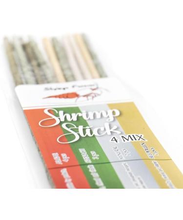 Shrimp Lollies - Shrimps Forever 100% pure natural ingredients Healthy snack for your shrimp. (Shrimp Stick 4 MIX)