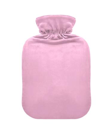Pink Hot Water Bottle with Cover Hot Water Bottles for Pain Relief Hot Water Bag Hot Water Bag for Pregnant Women 1L