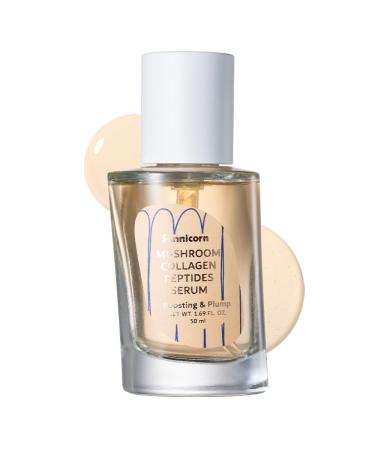 Sunnicorn Mushroom Collagen Peptide Lifting Serum Pore Lifting Fine Line Vegan and Cruelty Free Korean Skincare| 50ml
