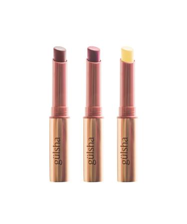 Gulsha Rose Kiss Lip Care | Soft Matte Lip Balm with Natural Rose Oil | 2g | Shop Internationally - Buy Online on GoSupps.com