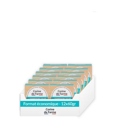 Corine de Farme | Eco Pack of 12 x French Solid Shampoo - Oily Hair