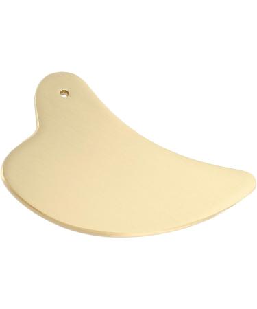 ZJchao Gua Sha Massage Tool - Copper Facial Scraping Board for Circulation & Lifting | Portable Gua Sha Tool for Face Eyes Neck & Body - Buy Online on GoSupps.com