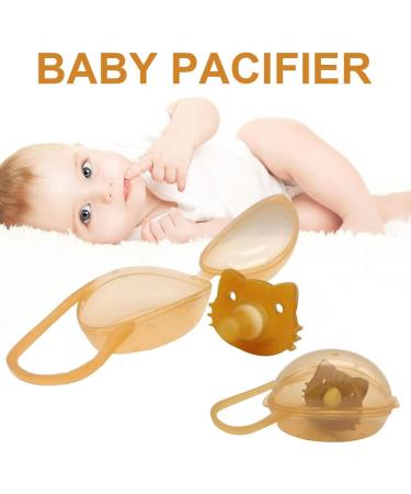 Buy Hongjingda Cute Cat-Shaped Newborn Pacifier | Food Grade Silicone Soothie for Babies | Ideal for Children's Room & Hospitals - Buy Online on GoSupps.com