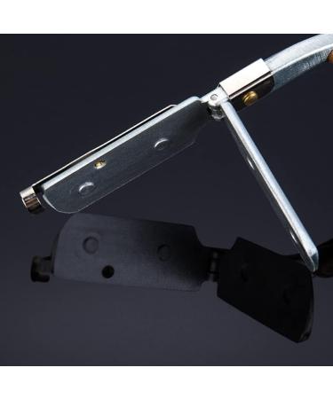 Buy Lurrose Wooden Hair Scissors & Razor - Perfect for Home Salon & Travel | Mustache Grooming Tools - Buy Online on GoSupps.com