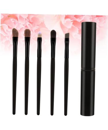 Baluue 15 Pcs Eyeshadow Brush Kit Eyeshadow Brush with Case Cosmetic Tools Liner Brush for Eyes Black - Buy Online on GoSupps.com