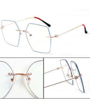 Buy Pink Rimless Glasses Replacement Arms - Durable Strass Metal 2-Hole Bracket Accessories for Glasses | International Shipping - Buy Online on GoSupps.com