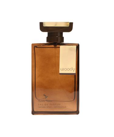 Almas Perfumes Sainte Valere Woody Eau De Parfum Spray - Sweet Smelling Spray - 3.4 Fl Oz (100 ml) - Long-Lasting Aroma - Luxurious Scent of Arabia for Men - Buy Online on GoSupps.com
