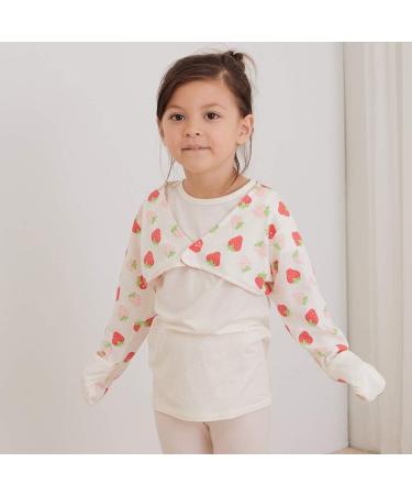 Edenswear Zinc-Infused Flip Mitten Sleeves for Kids with Eczema - 24 Month Strawberry - Wet Wrap Therapy - Buy Online on GoSupps.com