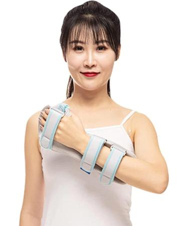 Stroke Hand Splint Soft Hand Brace Wrist Finger Orthosis for Flexion Contractures Comfortably Stretch and Rest Hands for Long Term Ease with Functional Hand Splint Left S left S - Buy Online on GoSupps.com