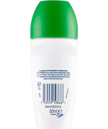 Dove Dove Go Fresh Roll-On Deodorant with Aloe and Pear 48h 0% Alcohol Moisturizing Fresh and Fruity Scent 48h Protection - 4 x 50ml bottles - Buy Online on GoSupps.com