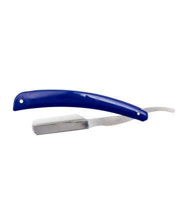 JOHNNY B. Professional Barber Straight Edge Razor - Blue | International Shipping Available - Buy Online on GoSupps.com