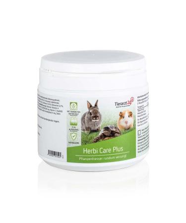Tierarzt24 HERBI Care Plus is ONE complete feed for herbivorous pets & reptiles - 200 g - Buy Online on GoSupps.com