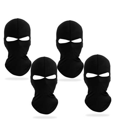 Nitaiun 4 pieces 2 hole storm hoods ski mask motorcycle mask for outdoor Lycra storm hood balaclava for men thin and breathable windproof winter summer bike facial mask unit size 4 pieces - Buy Online on GoSupps.com