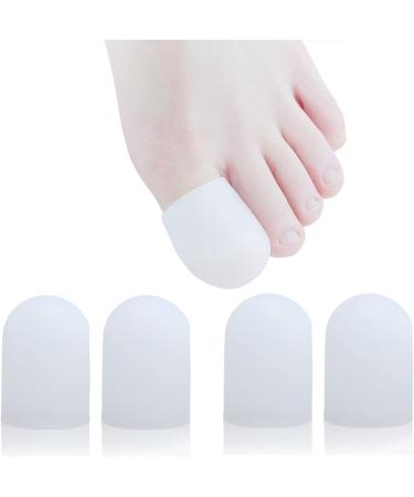 4 Gel Toe Caps Set for Big Toe | Blister & Callus Protection | Premium Toe Pads & Separators - Buy Online on GoSupps.com