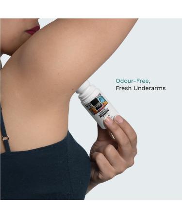 FURRR 4% AHA BHA Underarm Roll-On with Kojic Acid - Brighten Skin Reduce Pigmentation & Odour | Long-Lasting Aqua Fragrance - 40ml - Buy Online on GoSupps.com