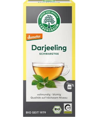  Lebensbaum Lebensbaum Darjeeling Ambootia Organic Darjeeling Pack of 2 x 40 g - Buy Online on GoSupps.com