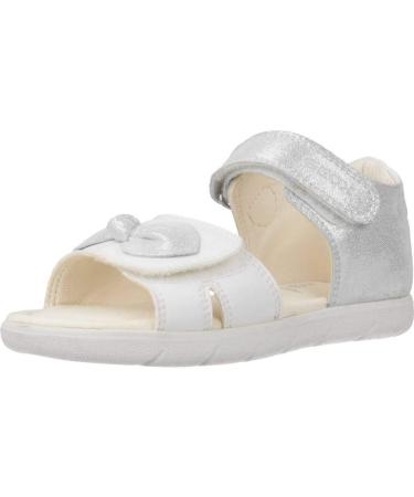 Geox Baby Girl's B Sandal Alul B 3.5 UK White