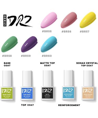 DERIZI 60 Colors Gel Nail Polish Semipermanant Nail Polish Varnish Semi-Permanent Varnish UV Nail Gel Primer Soak Off Nail Art - (Color: BR15-8ml) - Buy Online on GoSupps.com