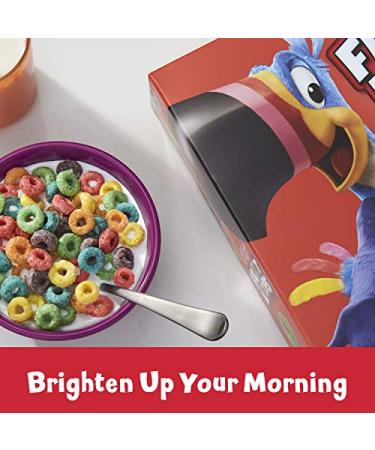 Kelloggâs Froot Loops Cereal - Fruity Flavorful Breakfast Kids Love Giant-Size 26 oz Box - Buy Online on GoSupps.com