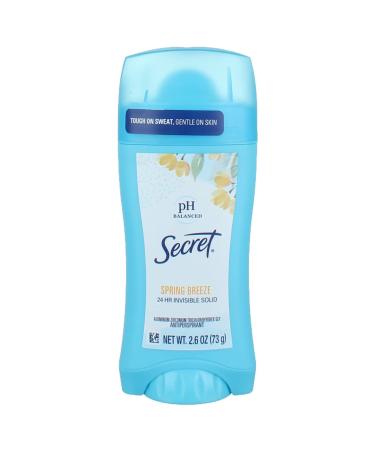 Secret Spring Breeze Deodorant Solid 2.6oz (77ml) - Long-Lasting Protection - Buy Online on GoSupps.com