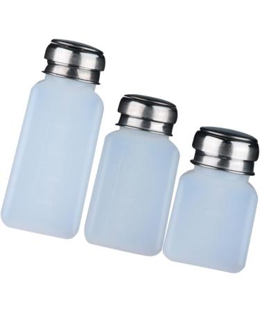  Ipetboom Ipetboom 3-Pack Pump-Filled Nail Polish Remover Bottles for Liquid Storage Bottles for Travel and Home Toiletries Detachable Design for Easy Refilling - Buy Online on GoSupps.com