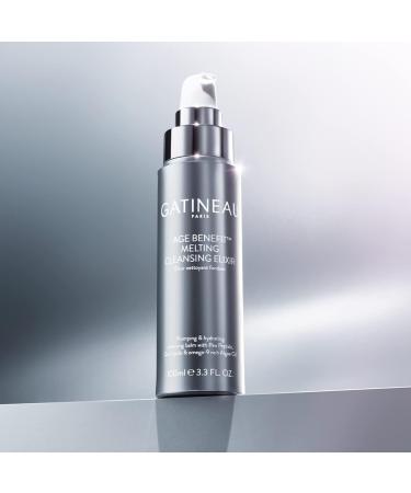 Gatineau - Age Benefit Melting Cleansing Elixir (100ml) Hydrating Face Cleanser for Dry Skin with Natural Retinol Alternative (100ml with cleansing cloth) - Buy Online on GoSupps.com