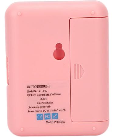 Toothbrush Cleaner Portable WallMounted Ultraviolet Toothbrush Head Holder Cleaning Machine (European Specification) European specification Pink - Buy Online on GoSupps.com