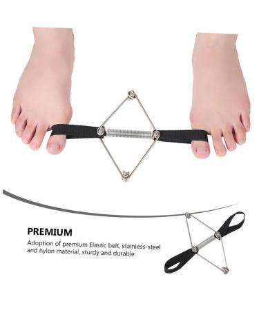 Healvian Tension Band Foot Exerciser | Toe Splint & Bunion Alignment Gym Belt | Thumb Correctors & Toe Straightener - Buy Online on GoSupps.com