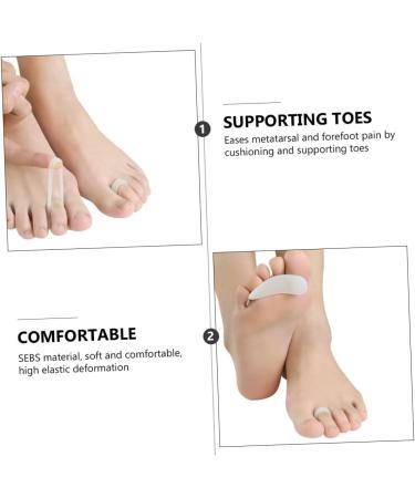 Lurrose 12Pcs Mallet Corn Hammer Cushions | Foot Care Tool Set with Separators & Sleeves for Yoga & Straightening - Buy Online on GoSupps.com