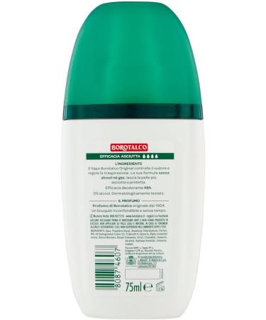  Italian Gourmet E.R. Borotalco Vapo Original Air Fresheners with Microtalc Sweat Absorb Alcohol Free Talcum Powder Fragrance 75 ml + Italian Polpa Gourmet 400 g Pack of 6 - Buy Online on GoSupps.com