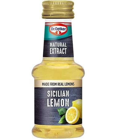 Dr. Oetker | Sicilian | Lemon Extract | 35ml (Small Bottle) | (Pack of 4) - Buy Online on GoSupps.com