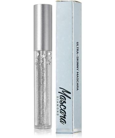 Glitter Mascara Shiny Mascara Glitter Eyeshadow Mascara - Waterproof Glitter Mascara for Eyelashes Sparkling Diamonds Mascara for Sensitive Eyes Zero Clumps Long Lasting Anti-smudge 5ML - Buy Online on GoSupps.com