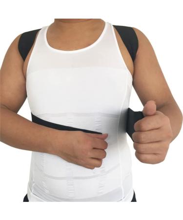 YMGSCC Posture Corrector Men's Women's Orthopedic Corset Back Waist Support with Shoulder Brace(M) Medium B - Buy Online on GoSupps.com