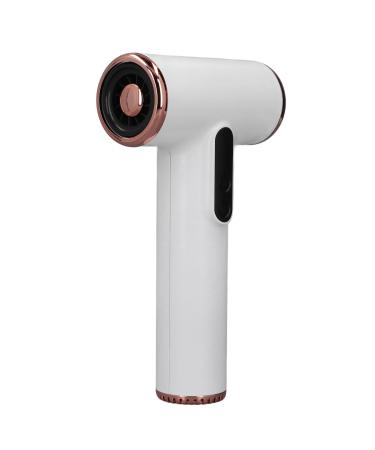 Cordless Hair Dryer Rechargeable Blow Dryer with Nozzle High Speed Portable Travel Hair Dryer 3 Heat & Speed Levels Fast Drying for Home Dormitory Camping Adults Kids (US)