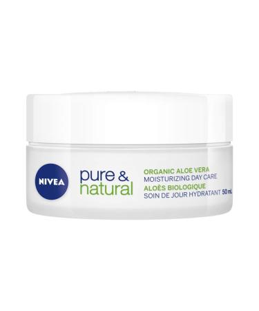 NIVEA Pure & Natural Moisturizing DAY Care 50 ml for Normal to Combination Skin | Made in Germany - International Shipping Available - Buy Online on GoSupps.com