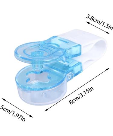 Blue Portable Pill Taker Pill Punch with Container Pill Punch Pill Press Button Pill Squeezer Squeezer Squeeze Aid for Blister Packs Personal Pill Organizers - Buy Online on GoSupps.com